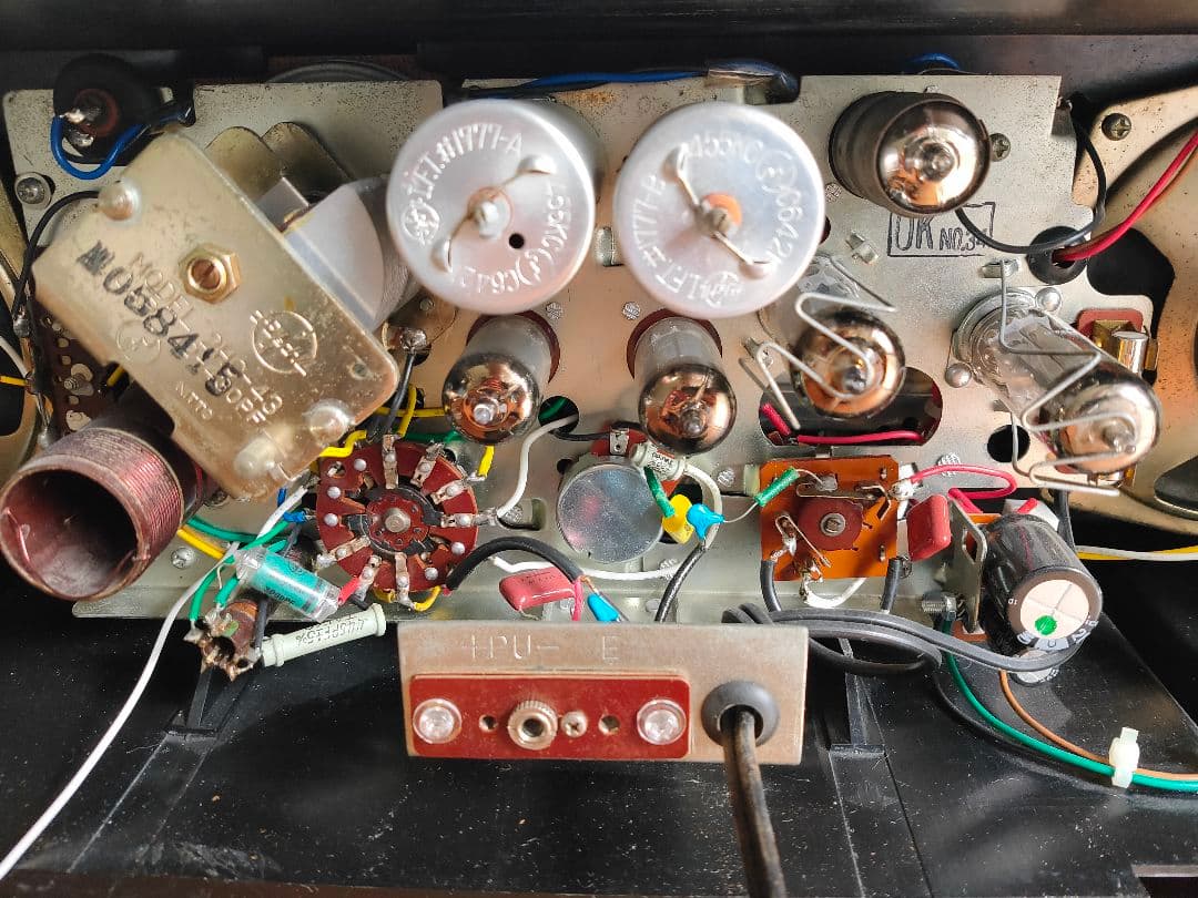 ナショナル 真空管ラジオ　Bluetooth接続