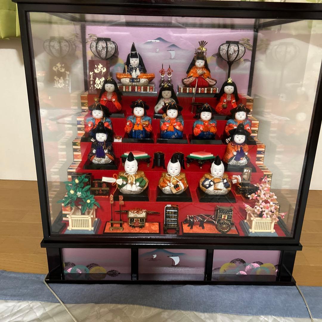ケース入り　お雛様