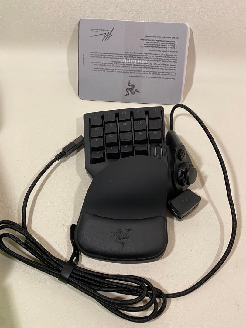 動作確認済 Razer Tartarus V2 ゲーミングキーパッド ブラック
