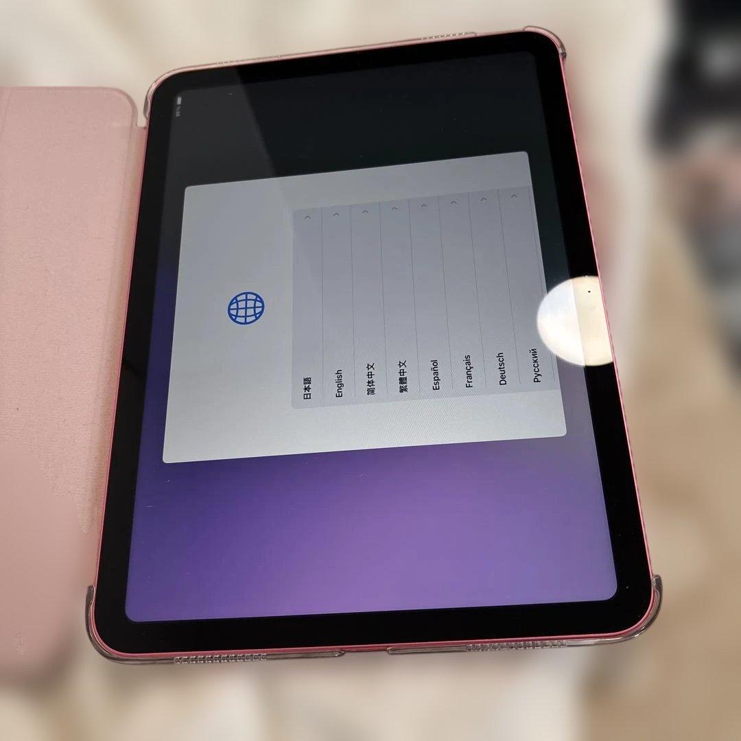 最終値！マーブルピンク タブレット 本体とケース