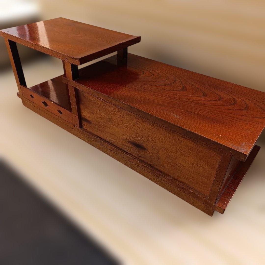 和風の 置き床、飾り棚 多機能のラック、 昭和レトロ