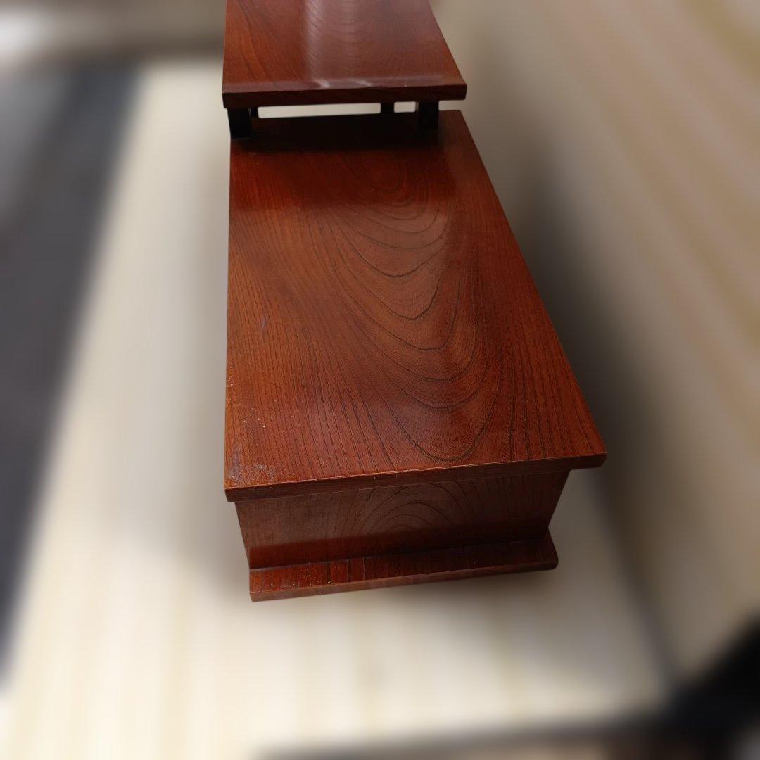 和風の 置き床、飾り棚 多機能のラック、 昭和レトロ