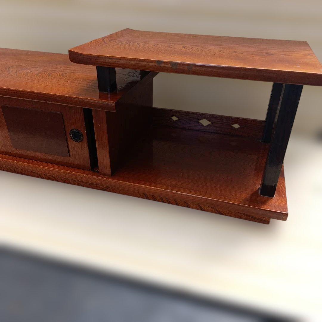 和風の 置き床、飾り棚 多機能のラック、 昭和レトロ