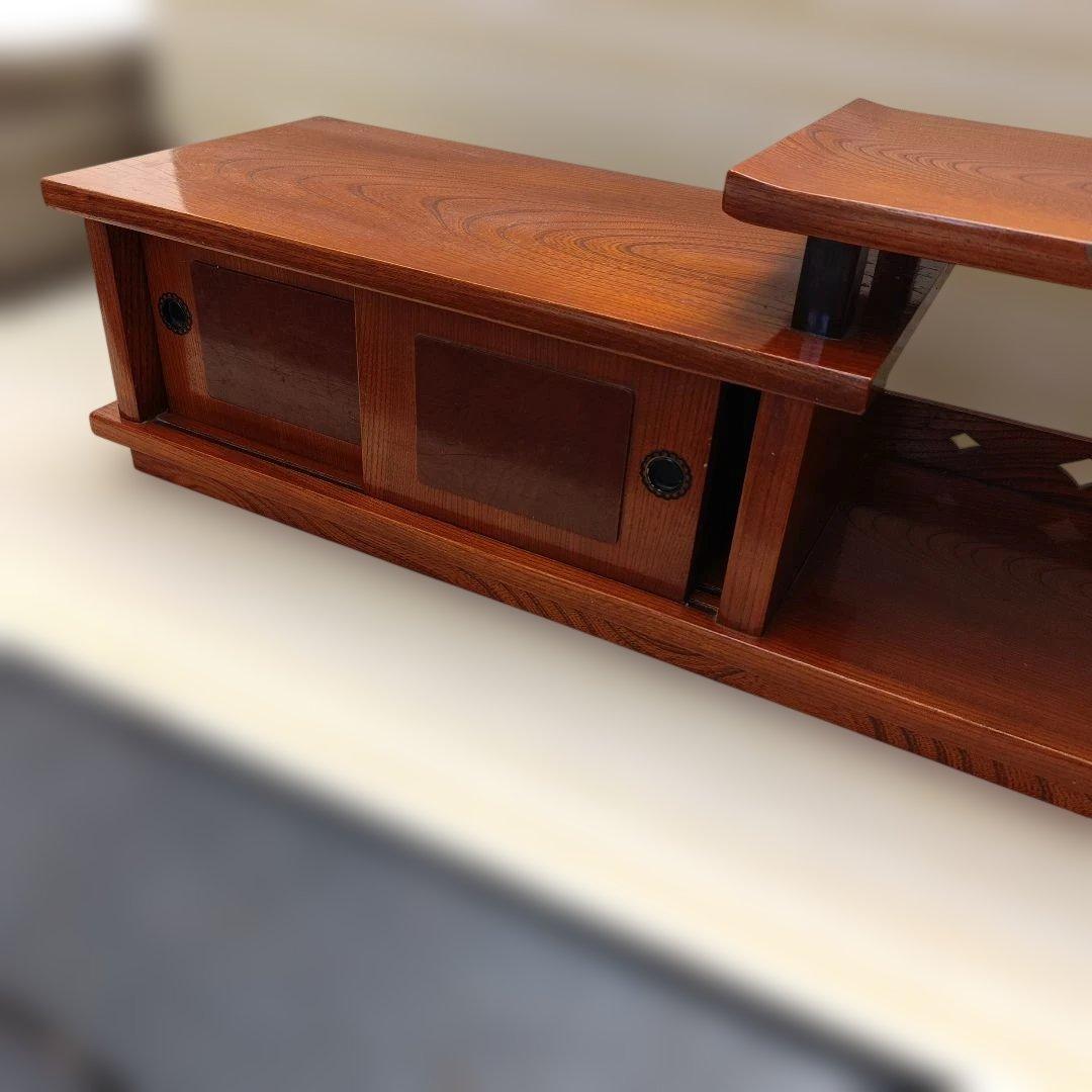 和風の 置き床、飾り棚 多機能のラック、 昭和レトロ