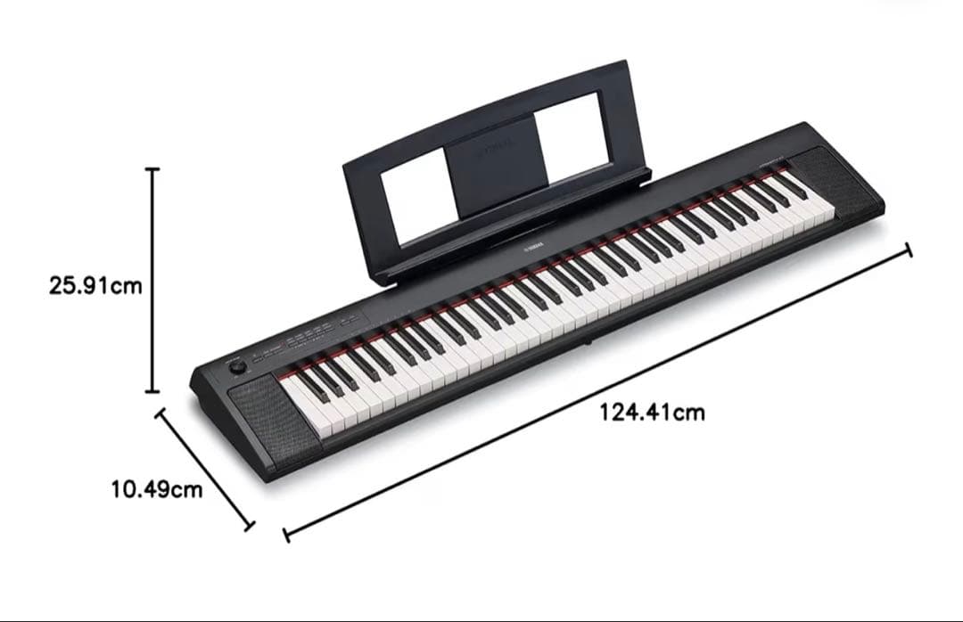 【美品】ヤマハ YAMAHA 電子キーボード piaggero NP-32B