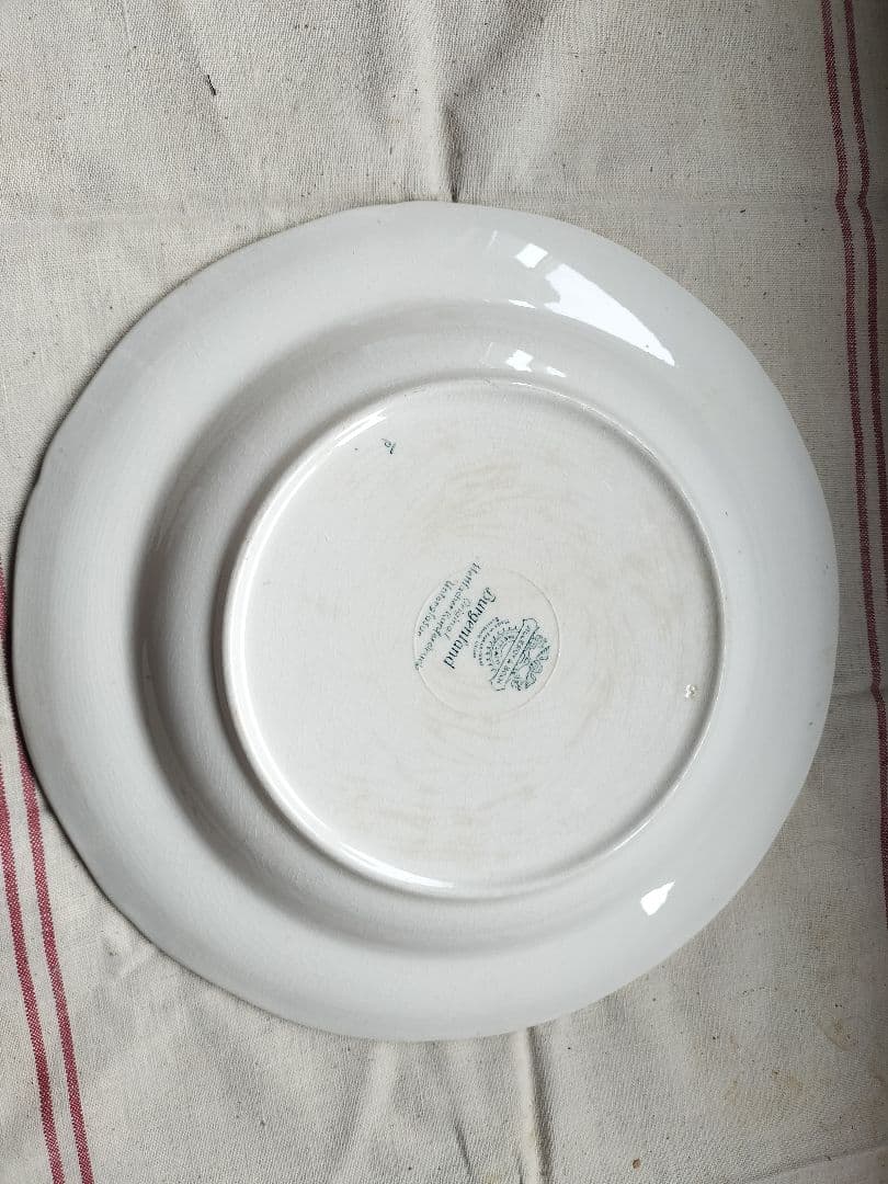 アンティーク　フランス　大皿　ビレロイ&ボッホ　Burgenland　美品