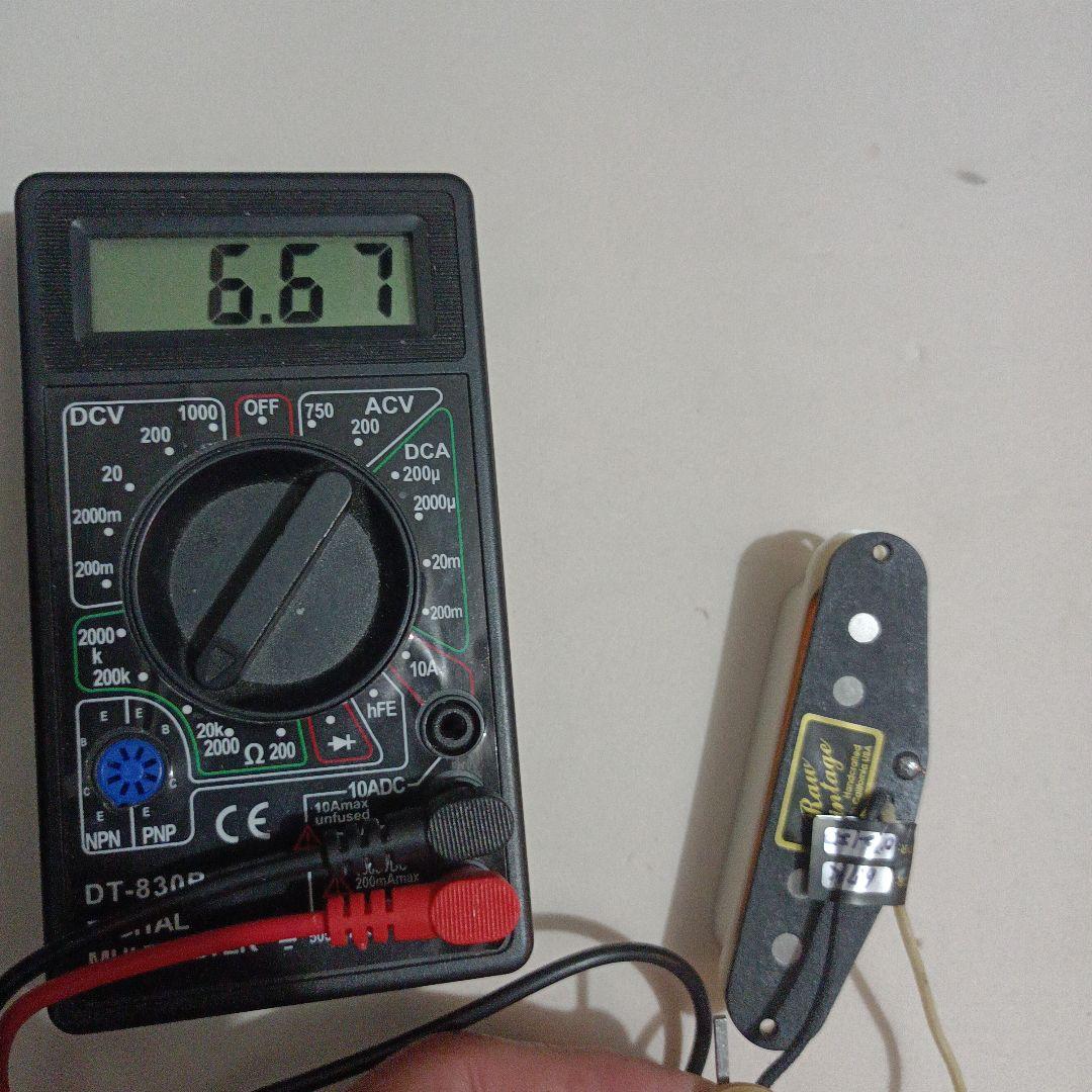 Raw Vintage xotic RV 60 エレキギター ピックアップ