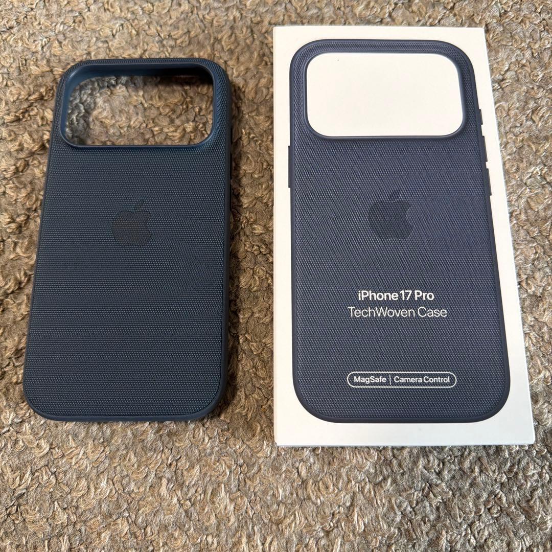 iPhone 17 Pro TechWovenケース ダークブルー