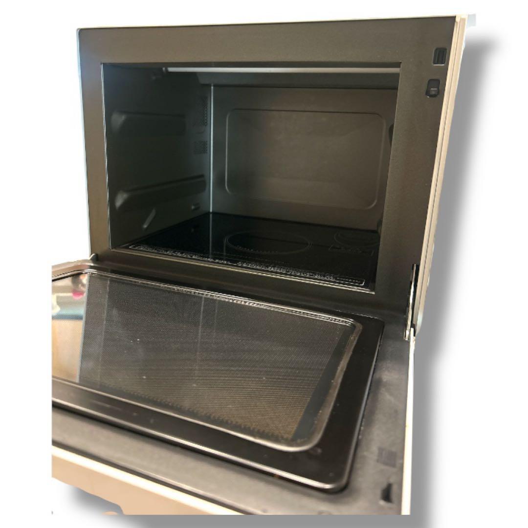 美品 シャープ オーブンレンジ RE-V80B-W（2018年製）