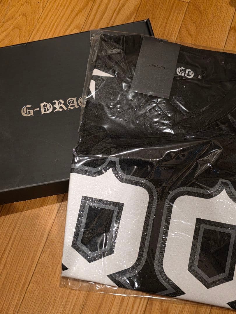 ジヨン G-DRAGON フットボールシャツ メッシュ Ｔシャツ 箱入り
