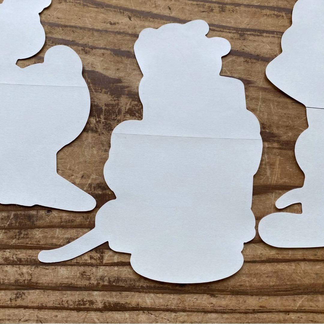 KAWS OriginalFake オリジナルフェイク ステッカー 4枚セット