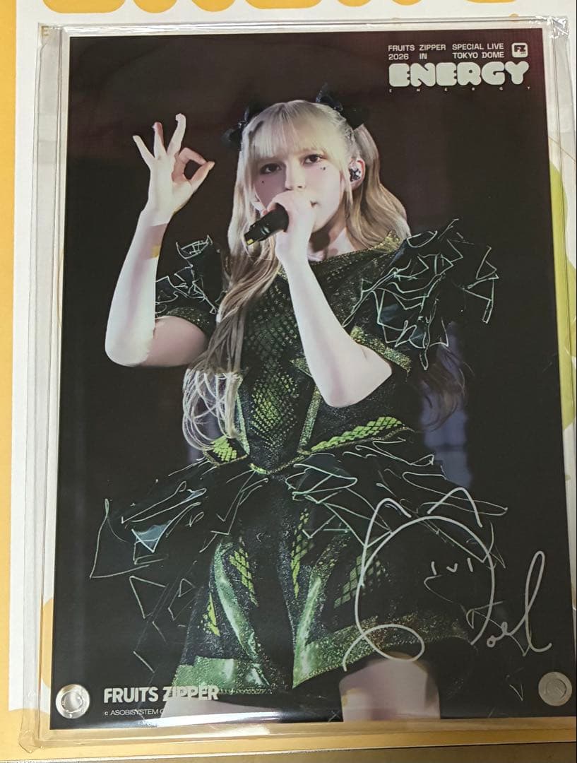 FRUITS ZIPPER SPECIAL LIVE 写真集 早瀬ノエル