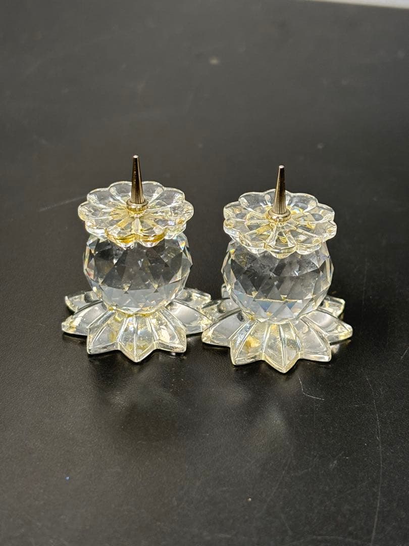 SWAROVSKI クリスタルまとめ スズメ ひよこ スワロフスキー 花瓶 廃盤