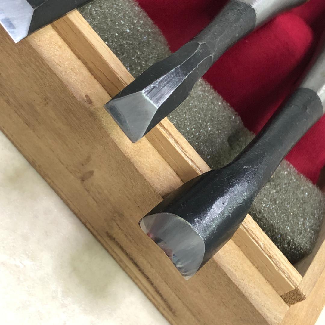 彫清 彫刻小道具 5本組 鑿 ノミ のみ
