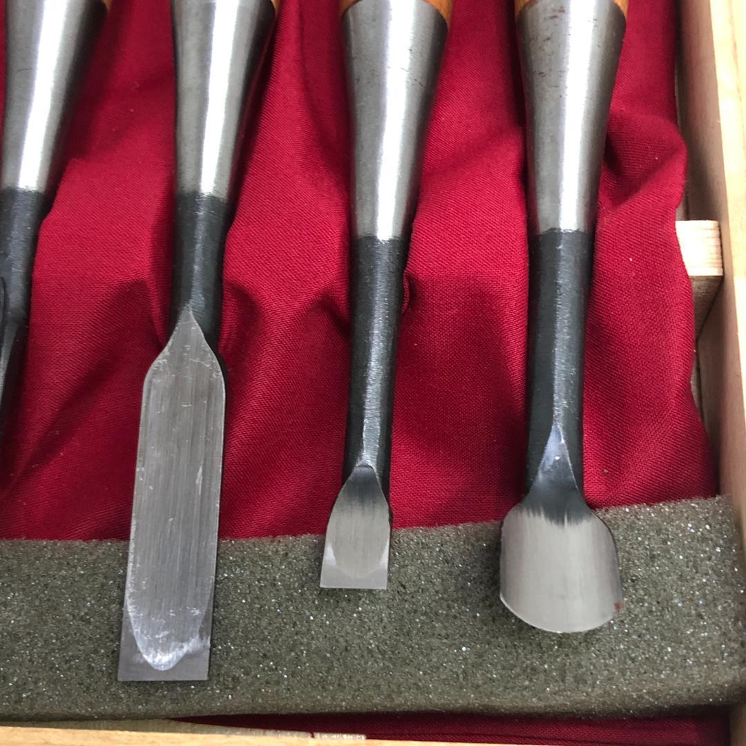 彫清 彫刻小道具 5本組 鑿 ノミ のみ