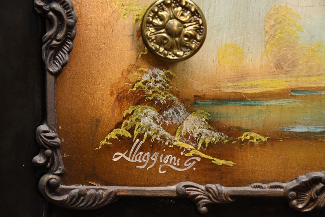 EAC18 サイン有 西洋クラシック サイドチェスト コンソールチェスト