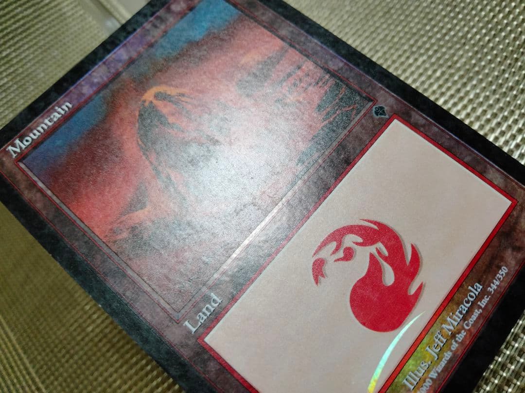 ご確認用】インベイジョン foil 山(344) 英語 1枚　MP寄り MTG