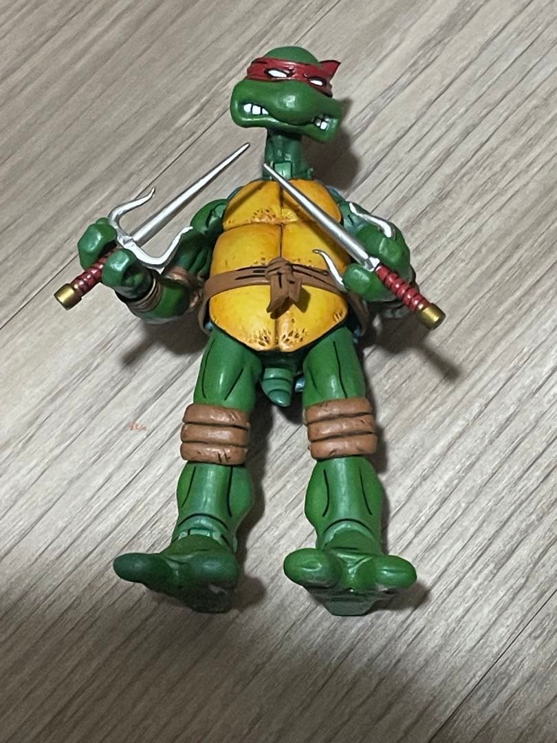 アメコミ TMNT ミュータントタートルズフィギュア4体セット/NECA(偽物)