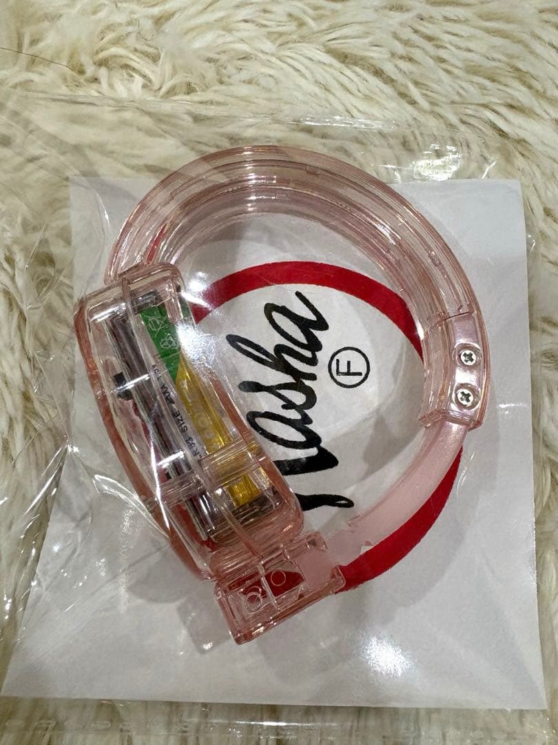 福山雅治2026ツアーのシンクロライトバングル/ピンク&イエロー　2個セット