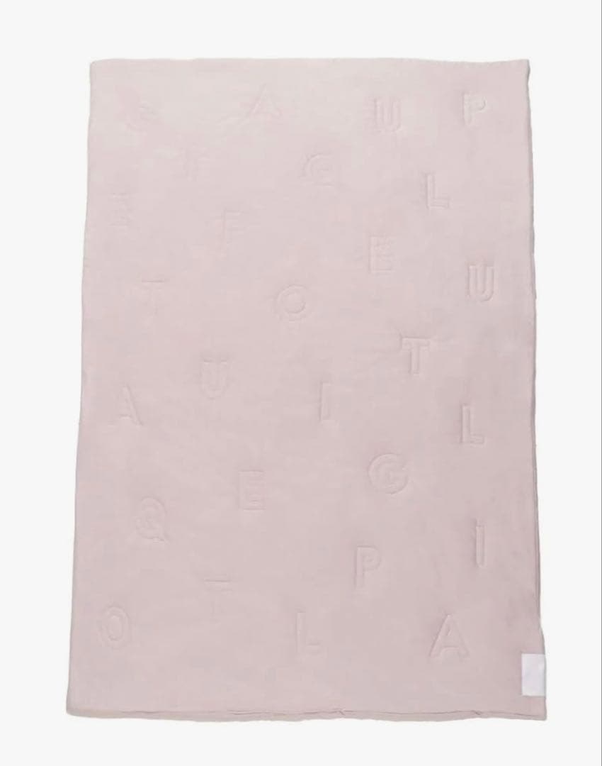 gelatopiqué ジェラートピケ　冷感ブランケット　ピンク