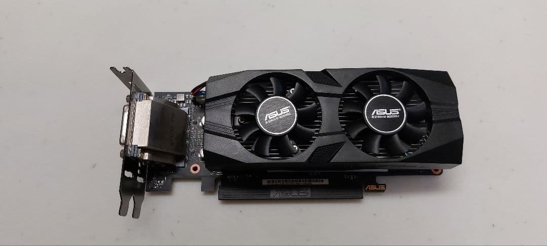 ASUS GTX1650LP GDDR5 補助電源不要 動作確認済み 即購入OK