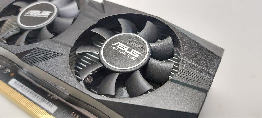 ASUS GTX1650LP GDDR5 補助電源不要 動作確認済み 即購入OK
