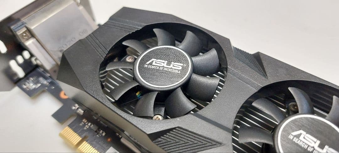 ASUS GTX1650LP GDDR5 補助電源不要 動作確認済み 即購入OK