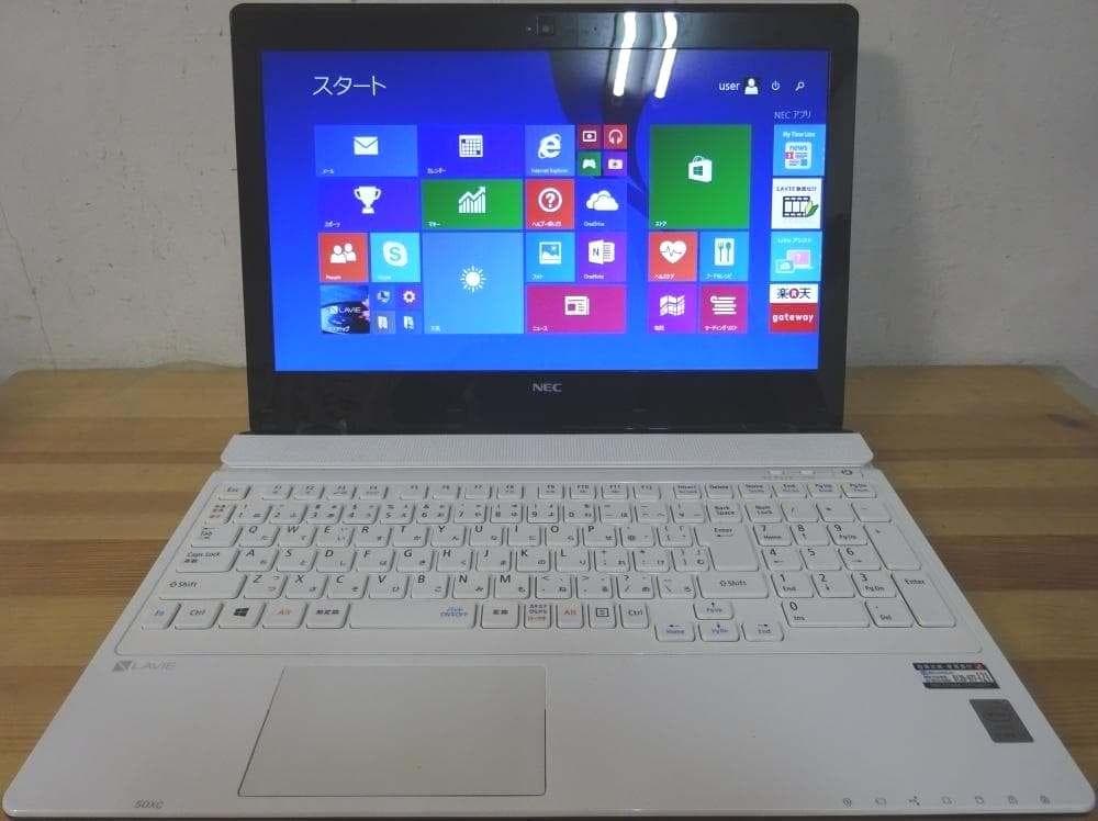 NEC ノートパソコン LAVIE NS PC-GN246FSA5/中古特価良品