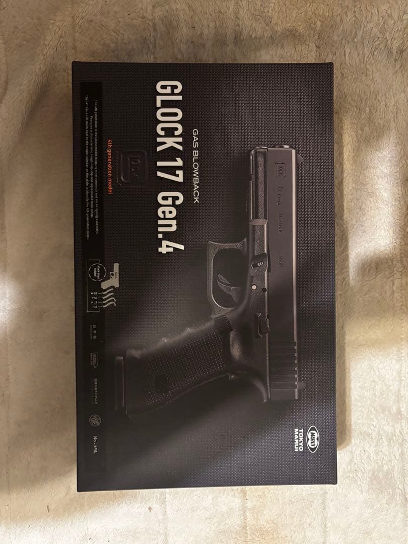 GLOCK 17 Gen.4 ガスガン ブラック