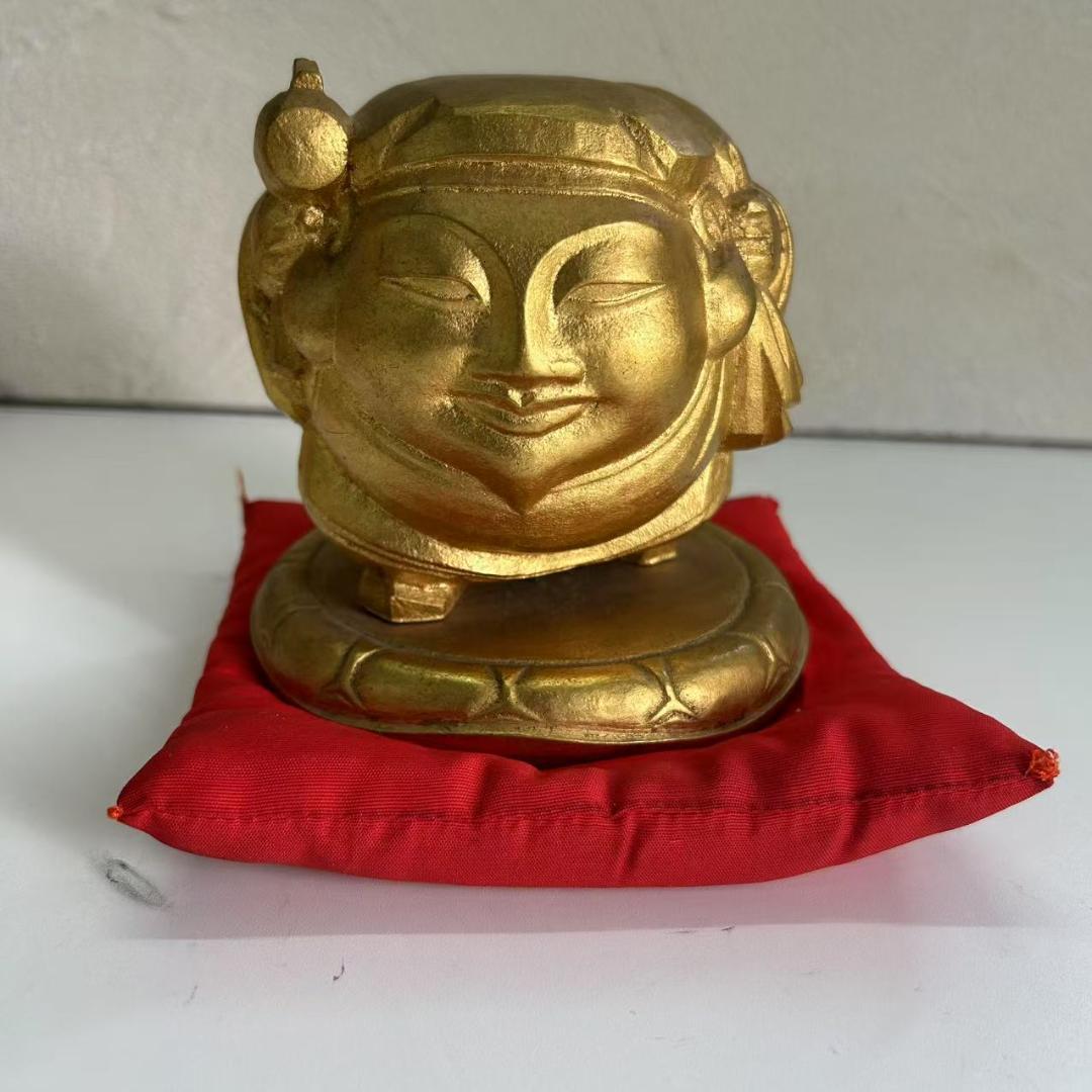 平櫛田中 ブロンズ「福麗大黒天尊像」/共箱 人間国宝