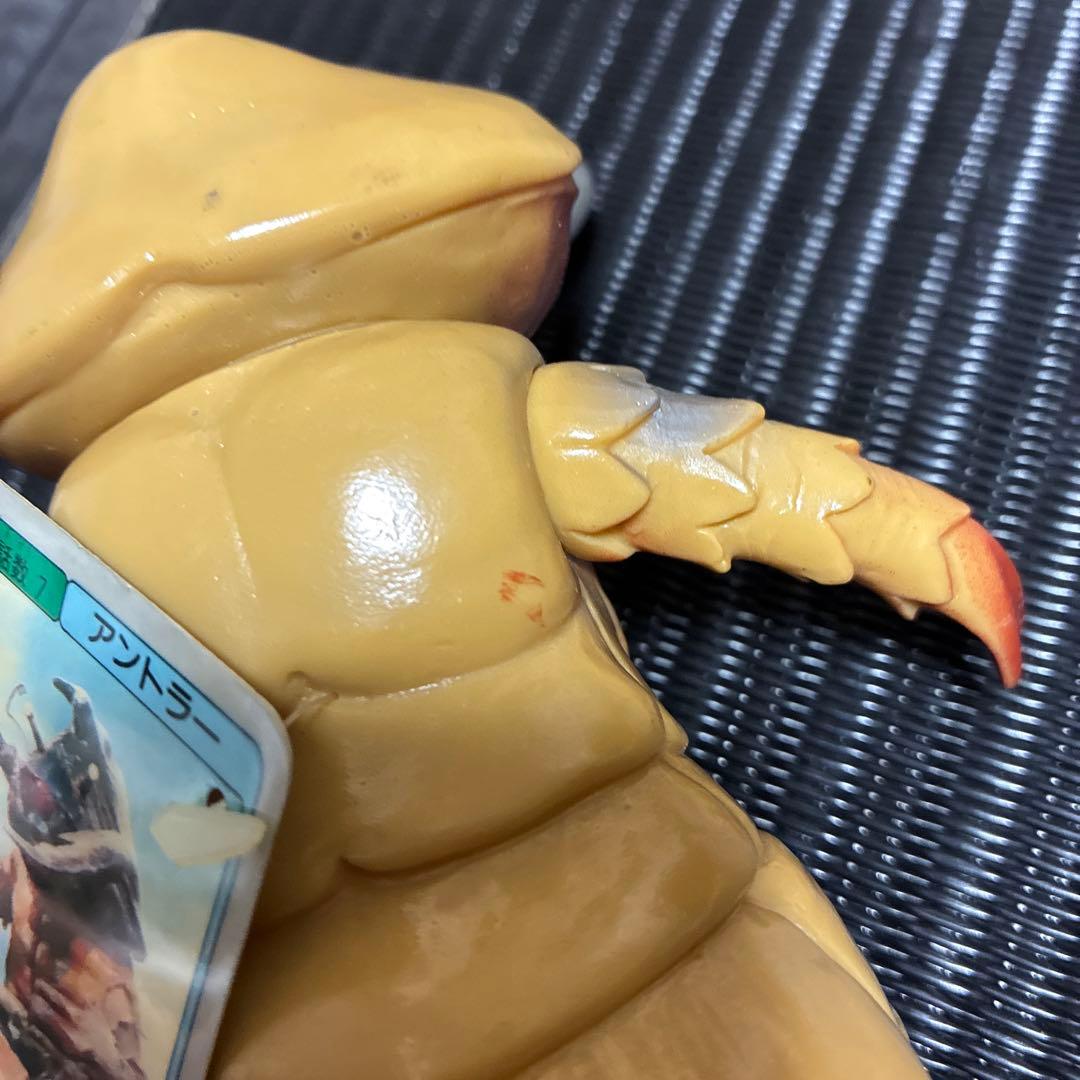 ウルトラ怪獣　アントラー　ソフビ　1988年製　新品タグ付き