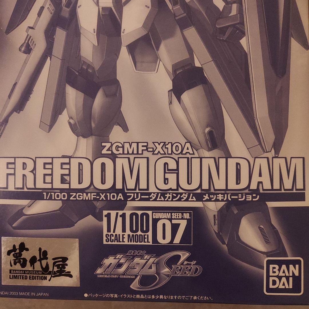 ロボット ZGFM-X10A FREEDOM GUNDAM 1/100