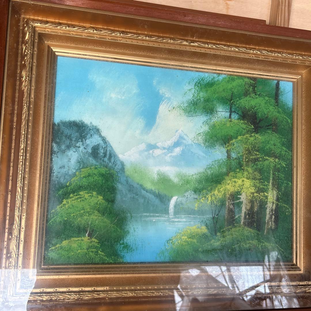 額縁 油彩飾り額 風景画