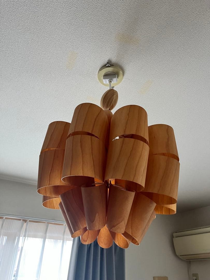 谷俊幸　ペンダントライト 和風照明 1灯 どん ウッド DON