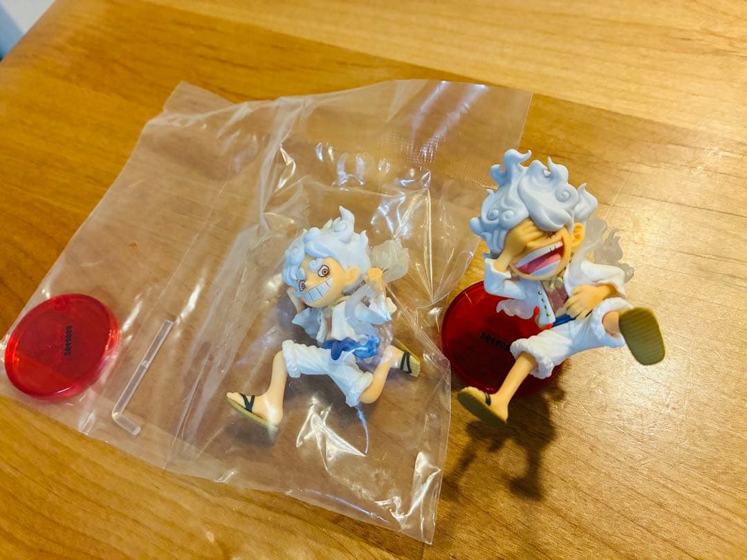 ONE PIECE ワーコレ ジャンプ応募者限定 ルフィギア5セット 送料無料