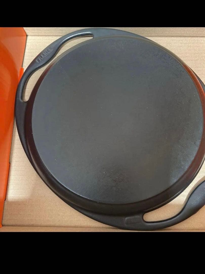 ル・クルーゼ グリルパン グリルロンド　ブラック