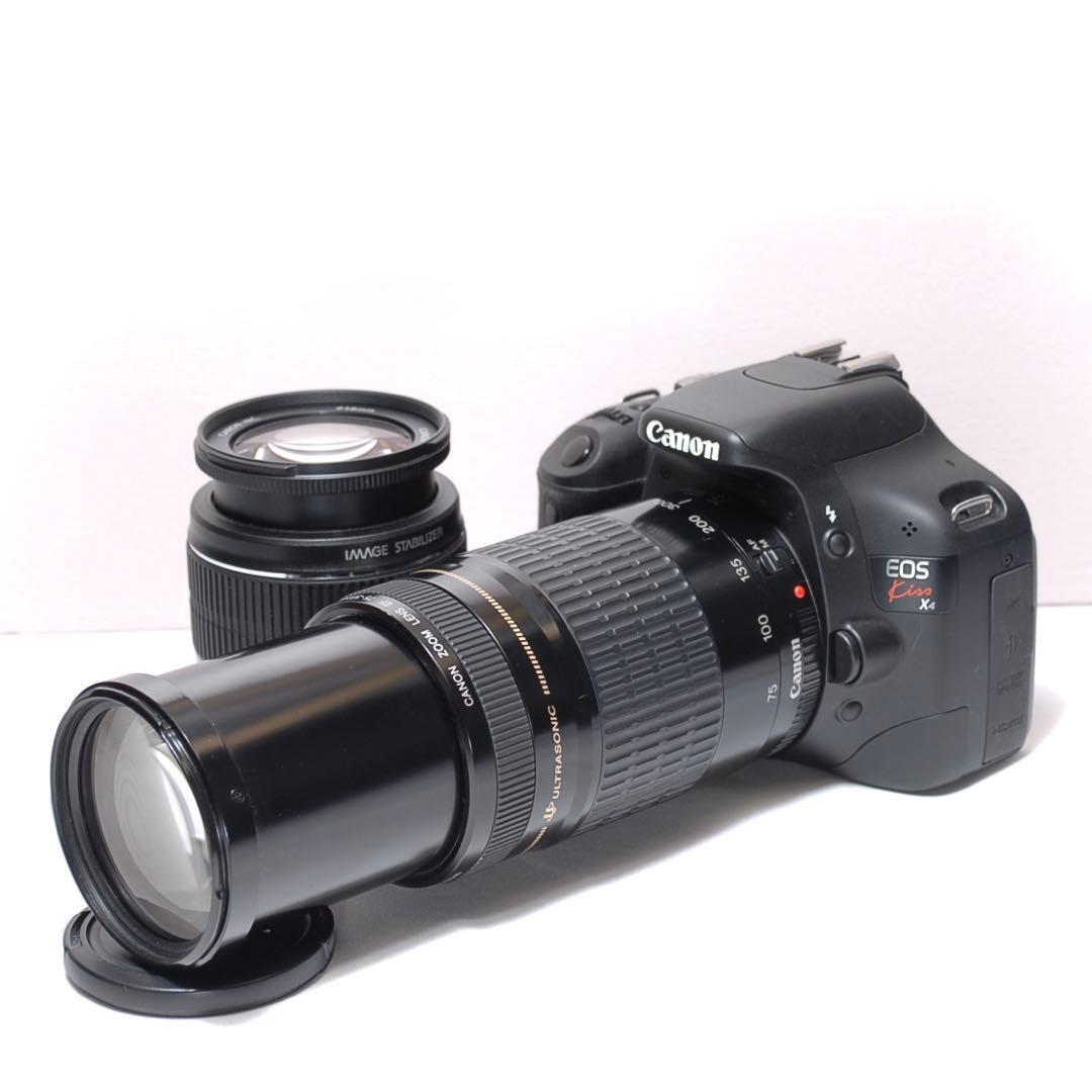 ✨スポーツ観戦に✨Canon Kiss X4✨ダブルレンズ✨初心者様向け