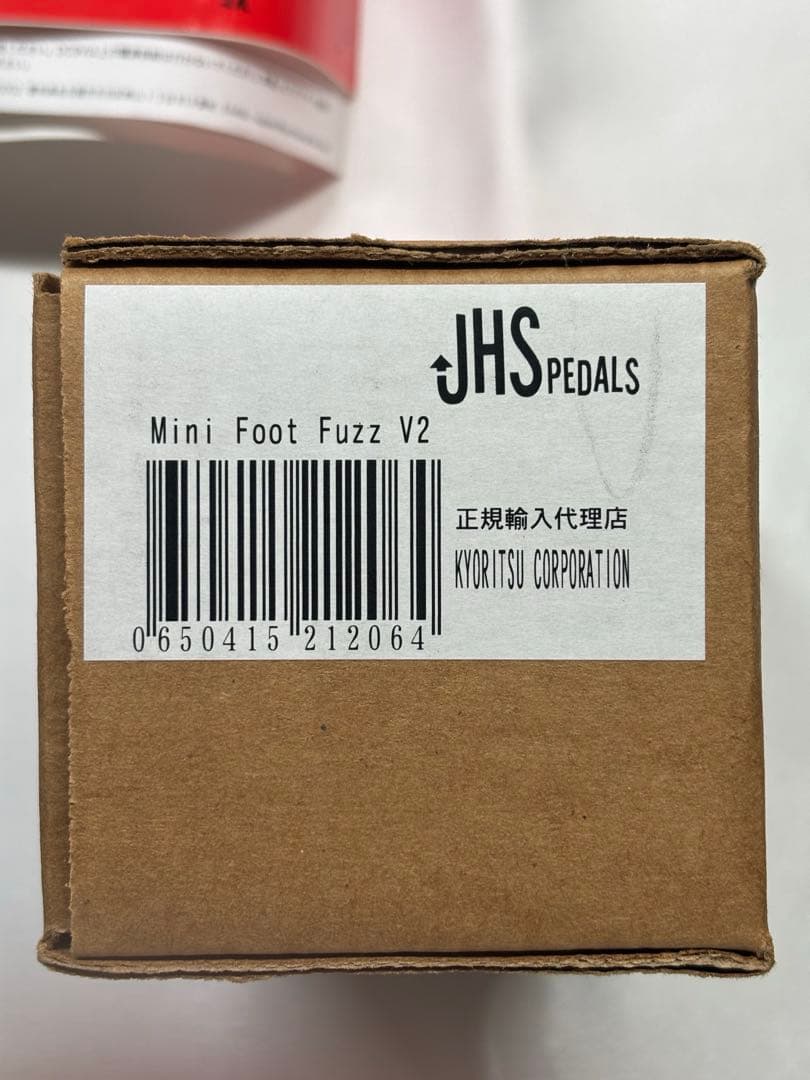 ギター JHS PEDALS MINI FOOT FUZZ V2