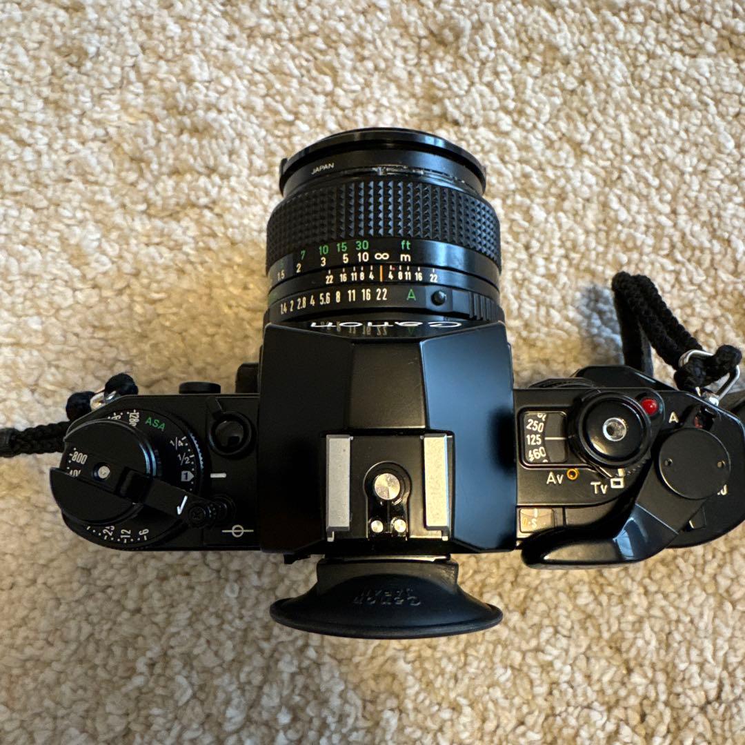 Canon A-1 一眼レフカメラ、FD 50mm f/1.4