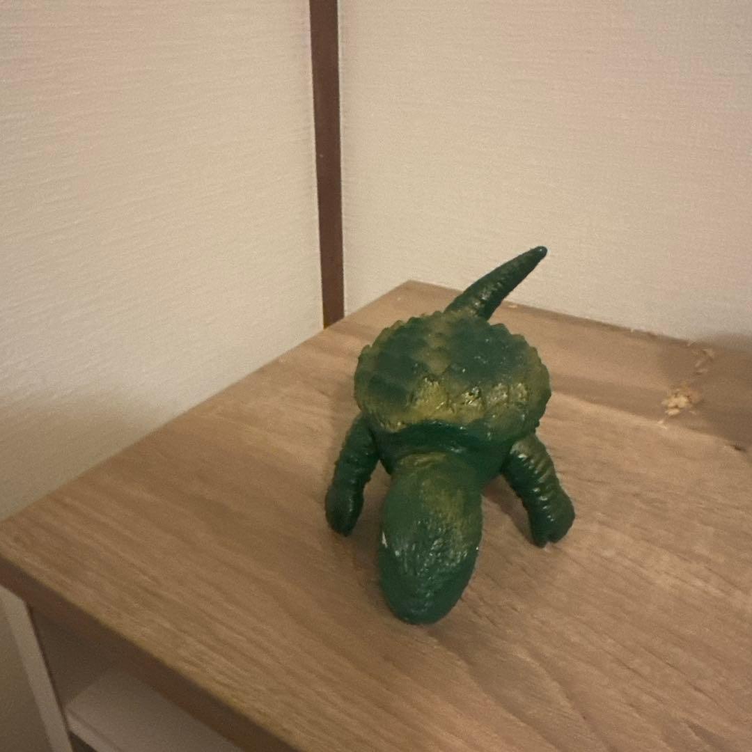 【昭和当時物・希少】ガメラ ソフビ フィギュア 大映刻印あり 全長約22cm
