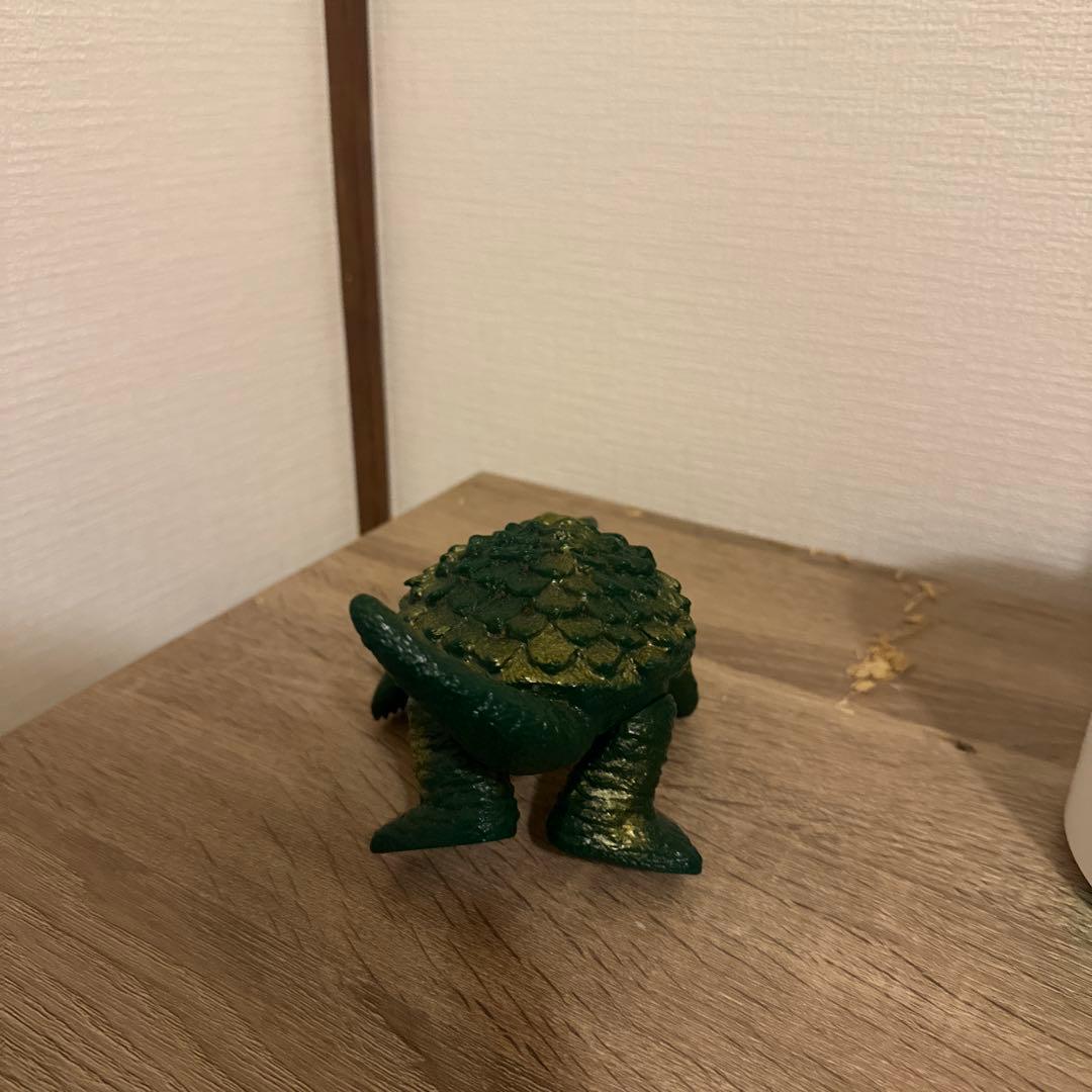 【昭和当時物・希少】ガメラ ソフビ フィギュア 大映刻印あり 全長約22cm