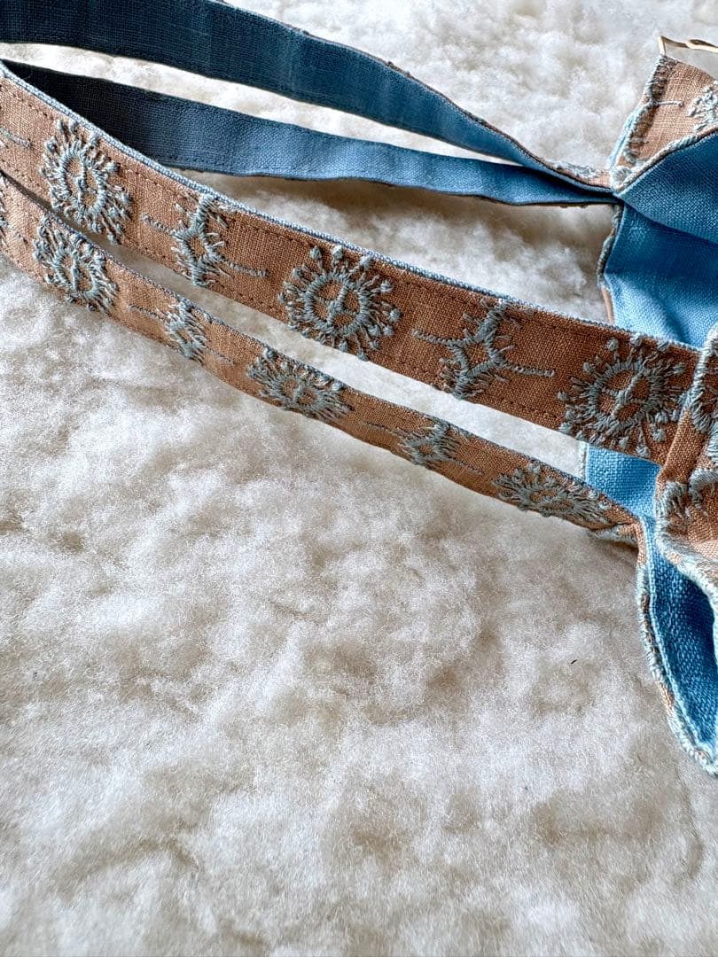 ミナペルホネン生地使用 ✳︎ anemone巾着バッグ