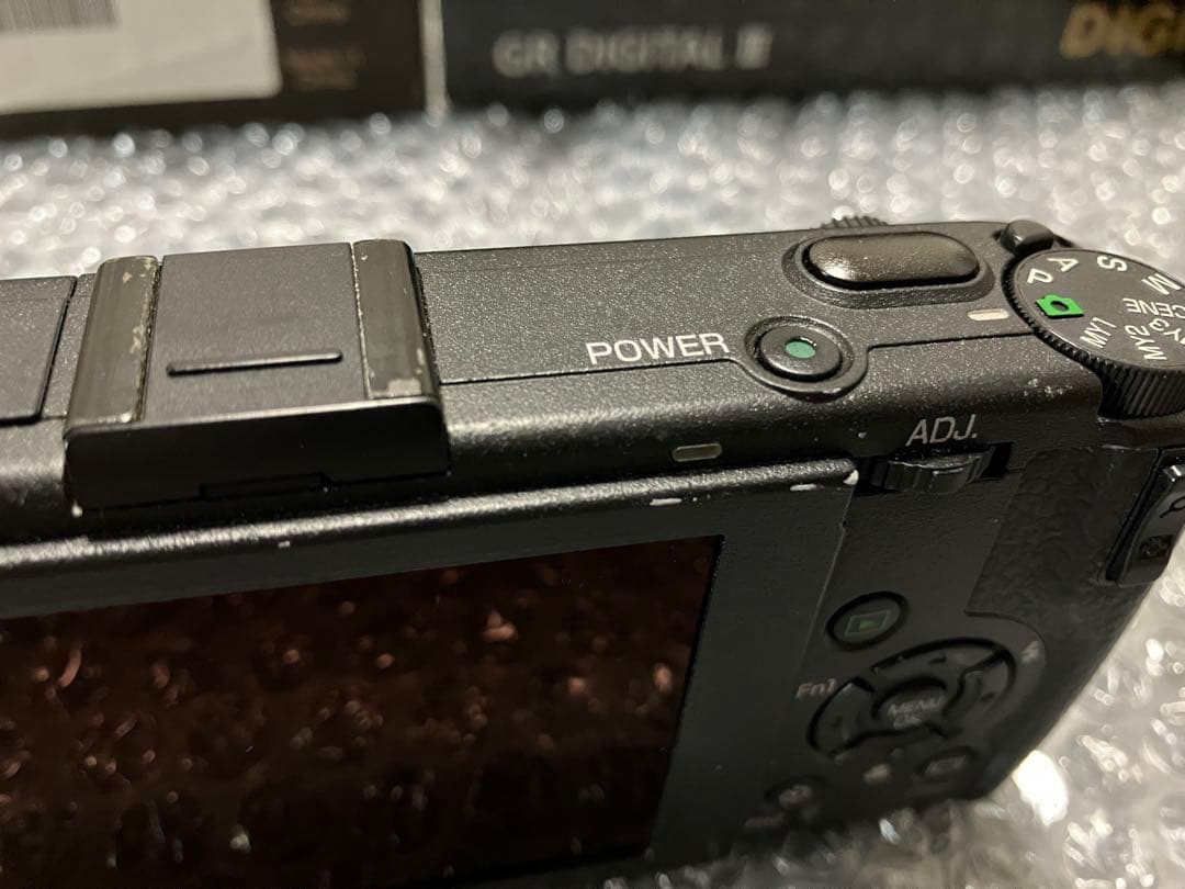 RICOH GR DIGITALⅢ シャッター数約3120枚! 動作確認済 箱付