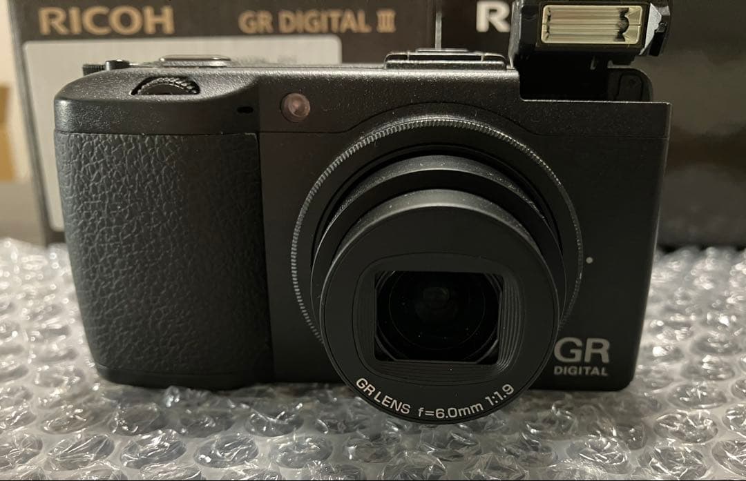 RICOH GR DIGITALⅢ シャッター数約3120枚! 動作確認済 箱付