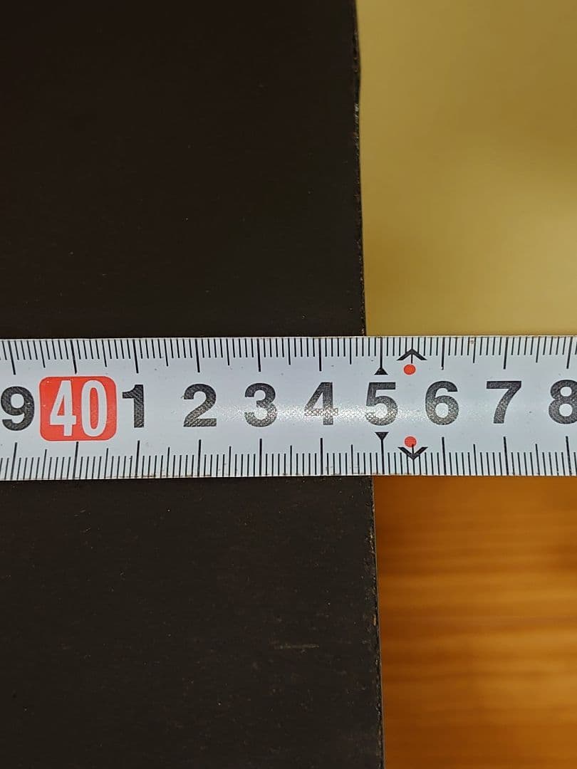 【累積146台目】１台用パチスロ実機の置き台（シンプルスタンド）★黒色に塗装済み