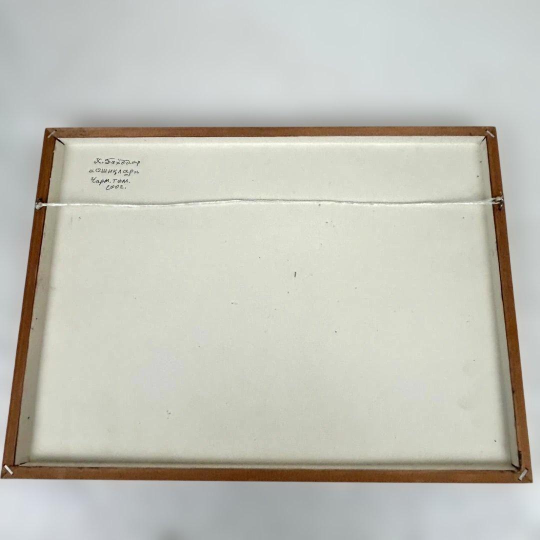 バホディル・ジャラロフ　ウズベキスタン　オシクラル（恋人たち）　テンペラ画