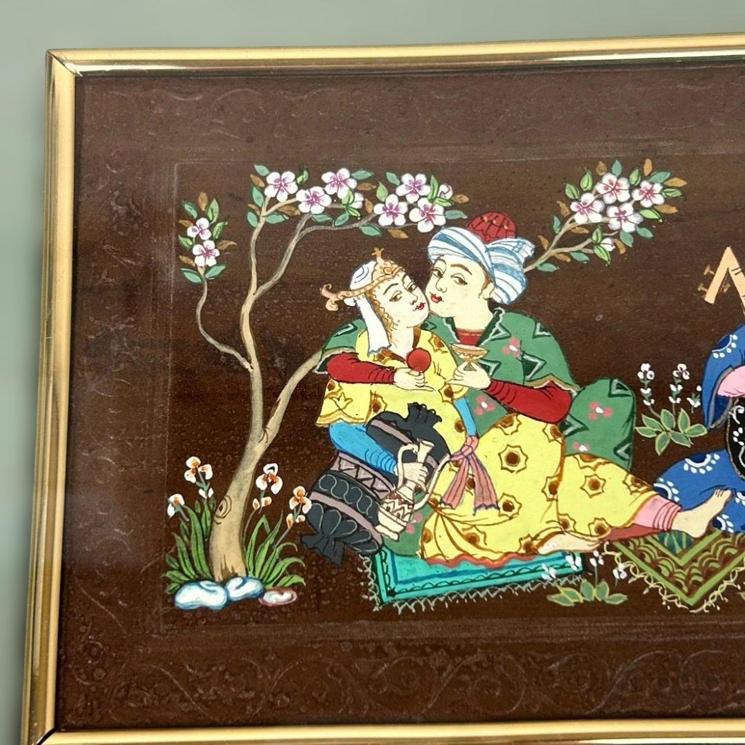 バホディル・ジャラロフ　ウズベキスタン　オシクラル（恋人たち）　テンペラ画