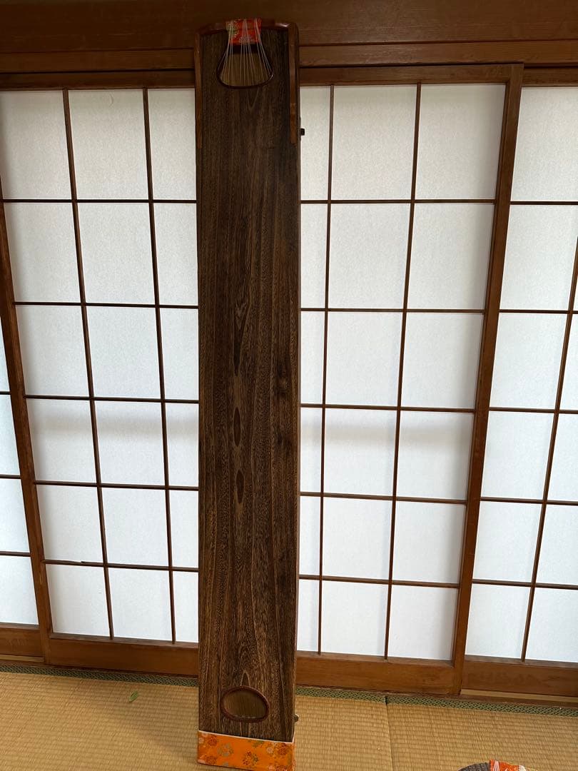 木製 筝 ダークブラウン　13弦