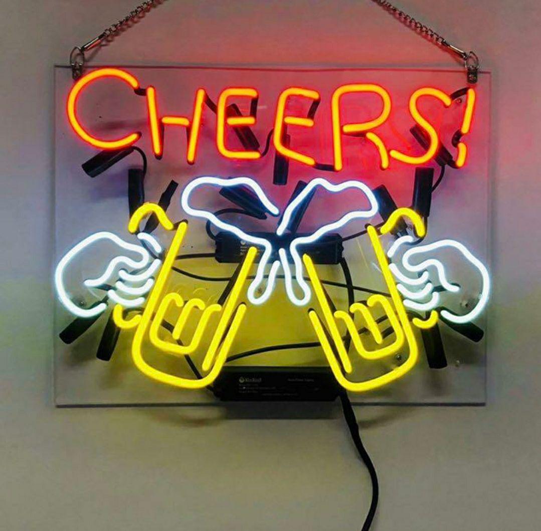 乾杯　ネオンサイン　CHEERS! ネオンサイン　オーダーメイド　居酒屋　飲食店