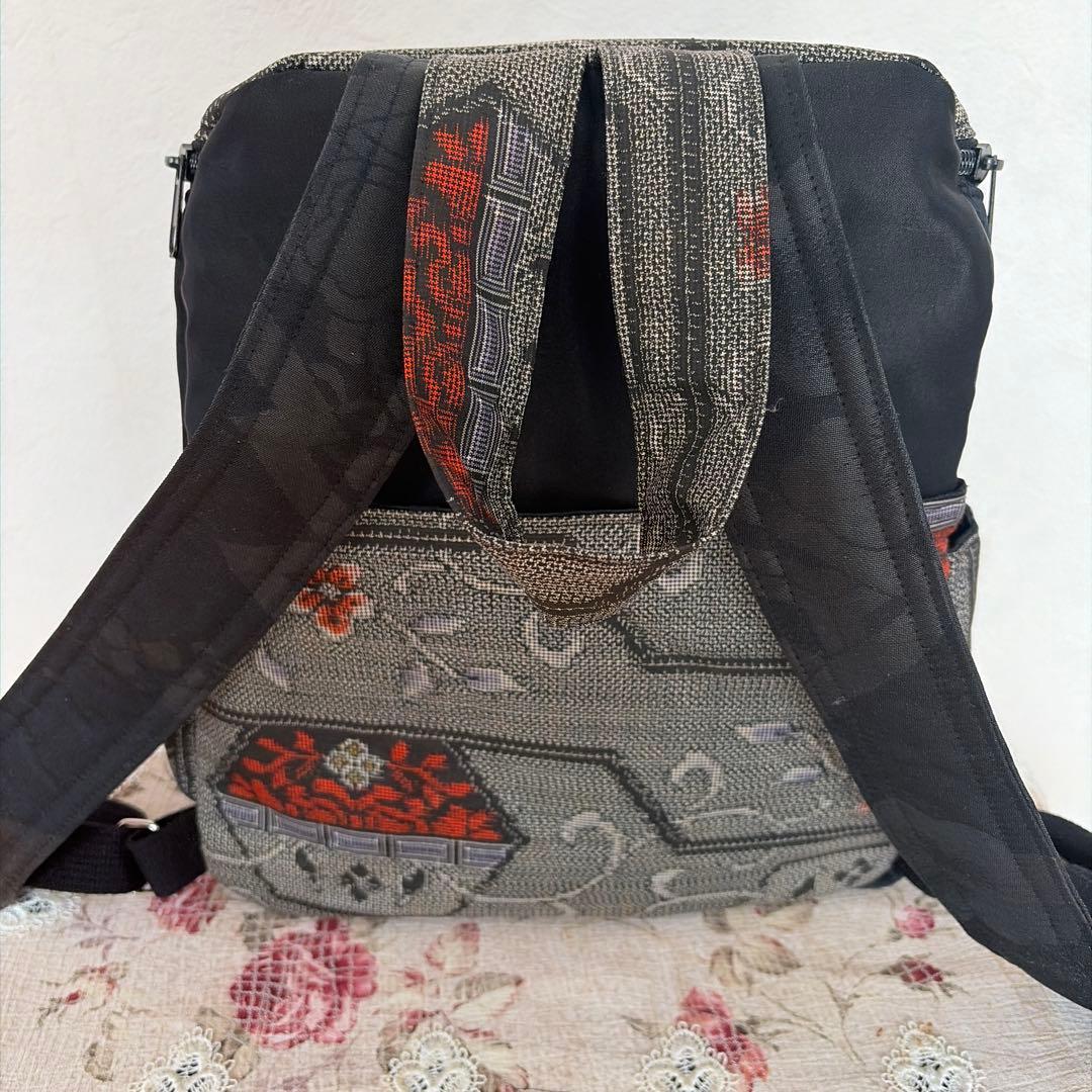 着物リメイクリュック 2-57